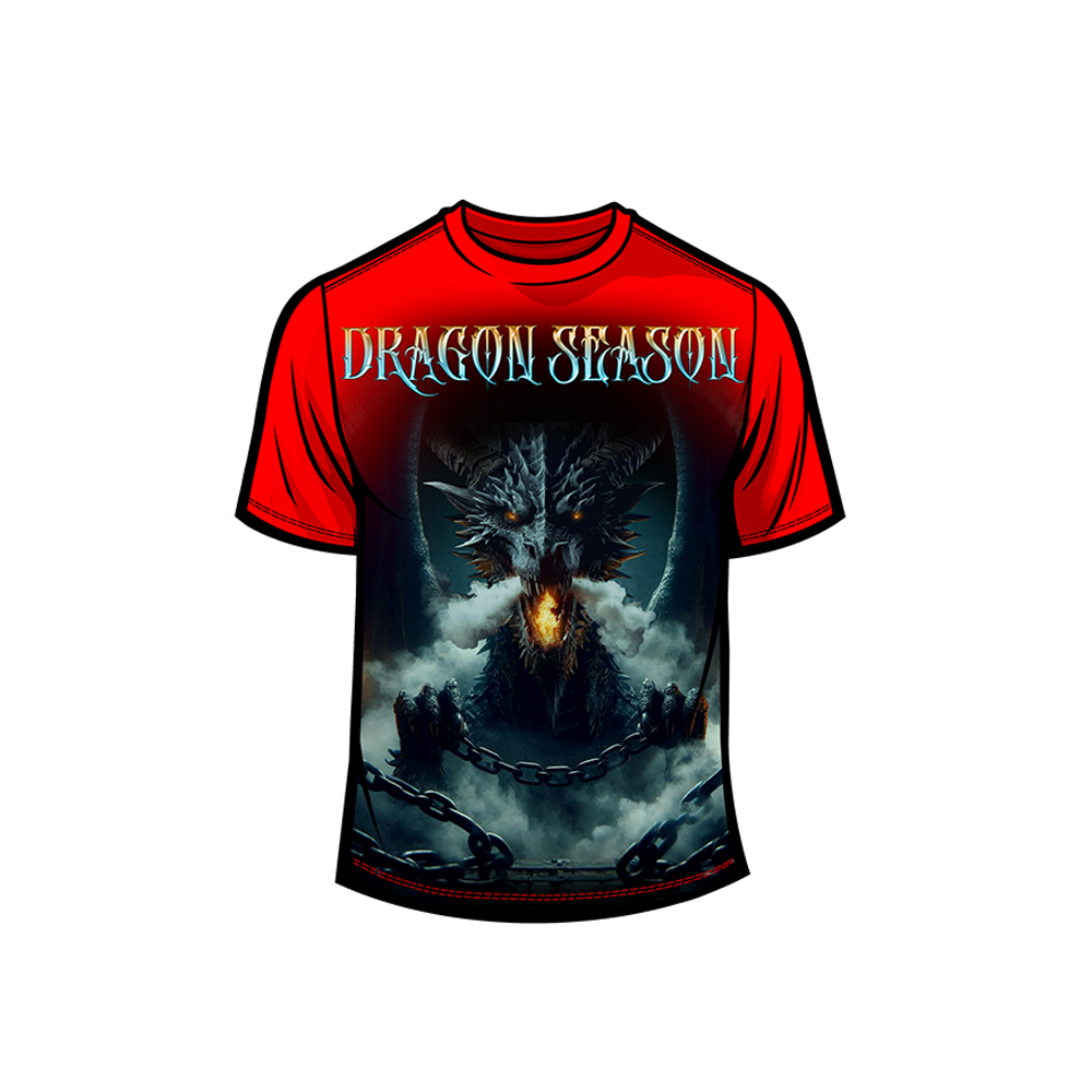 Dragon Season Graphic Tee Shirt