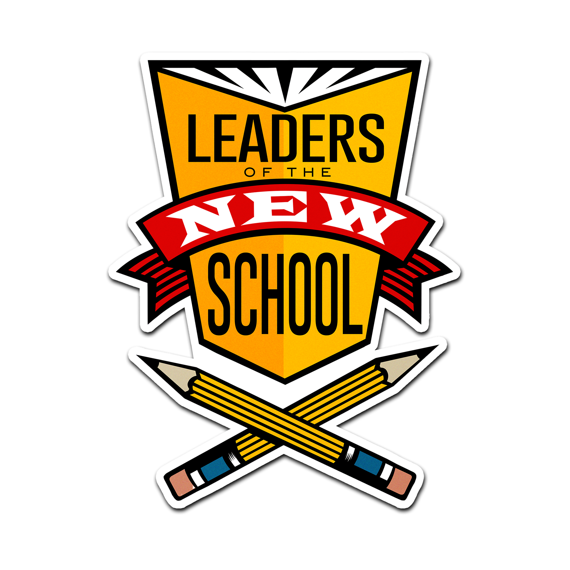 Leaders of the New School Pencil Sticker Leaders of the New School Pencil Sticker